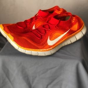 Nike Free Flyknit ' Red/Orange ' 615805-618